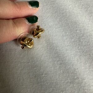 Kate Spade Gold Knot Earrings